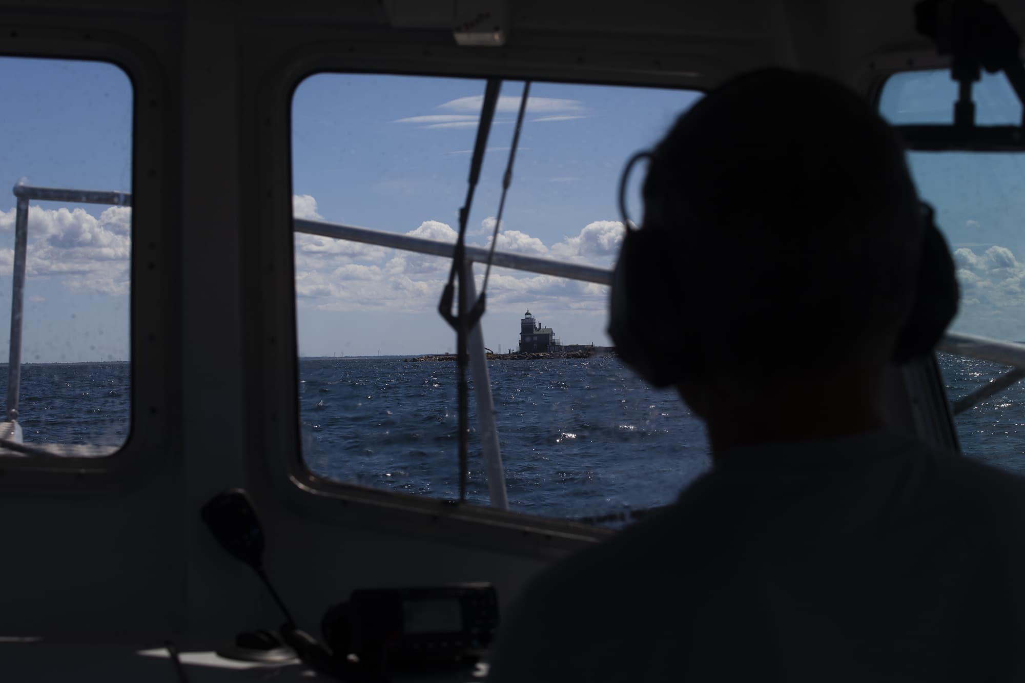 Dämmans Fyr - Transport med båt